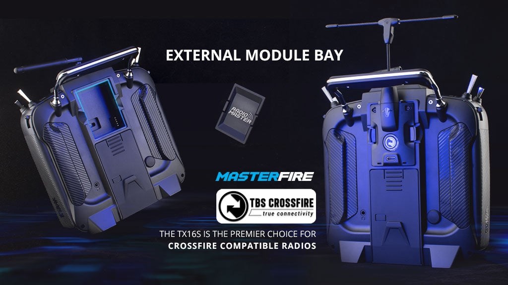 Radiomaster TX16S MKII Max AG01 16ch ELRS Svart