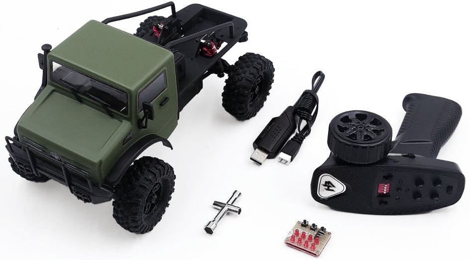 Furitek CR-18P 2024 THunter 4x4 1/18 mattgrn