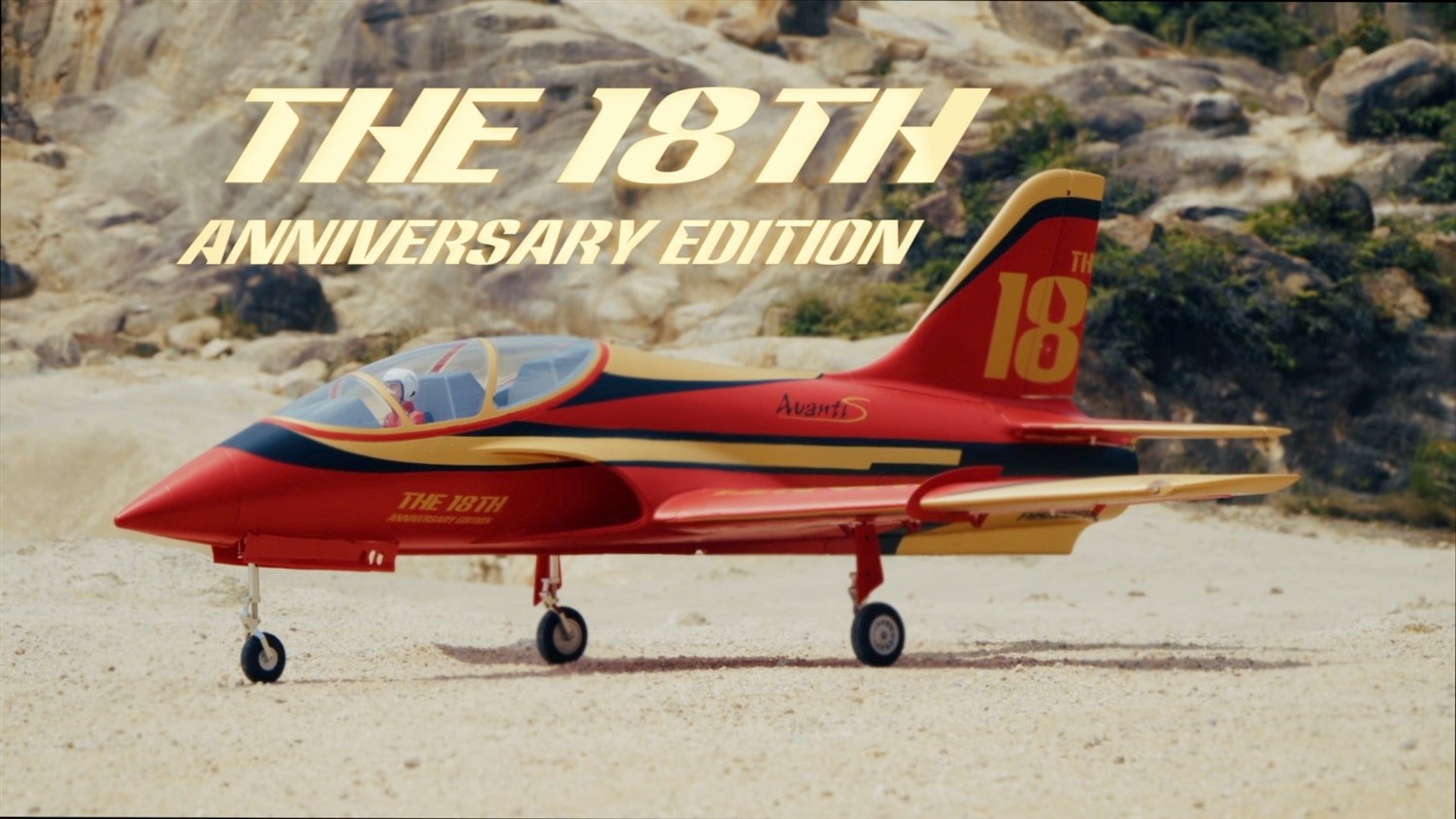 FMS Avanti 90 mm EDF PNP 18th Anniversary Edition