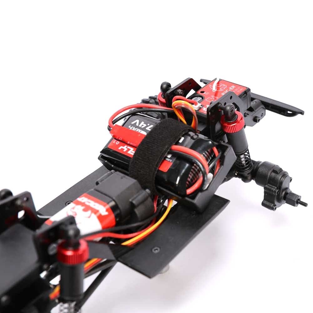 RedCat Ascent-18 1/18 Rock Crawler Red Komplett