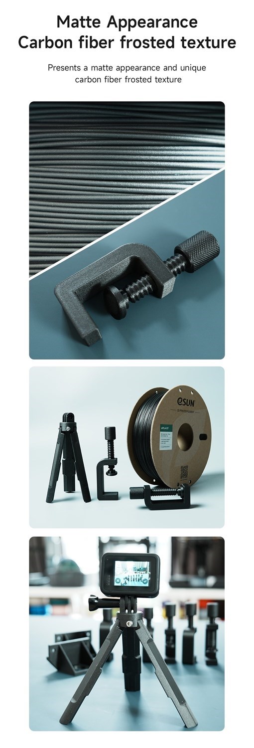 eSUN ePLA-CF 1.75 mm - 1 kg - Brun