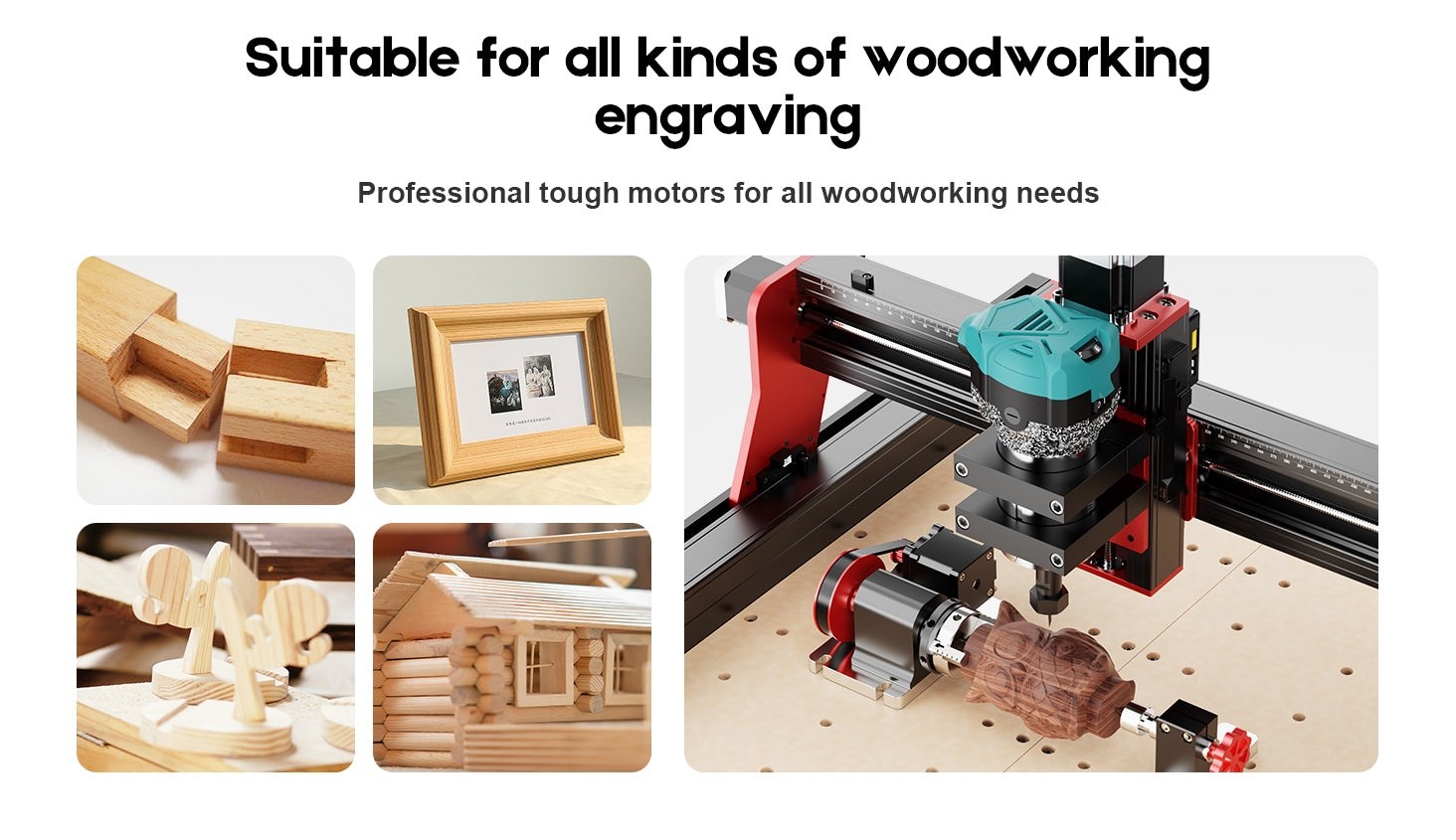 TwoTrees Router fr CNC - 30 000 RPM