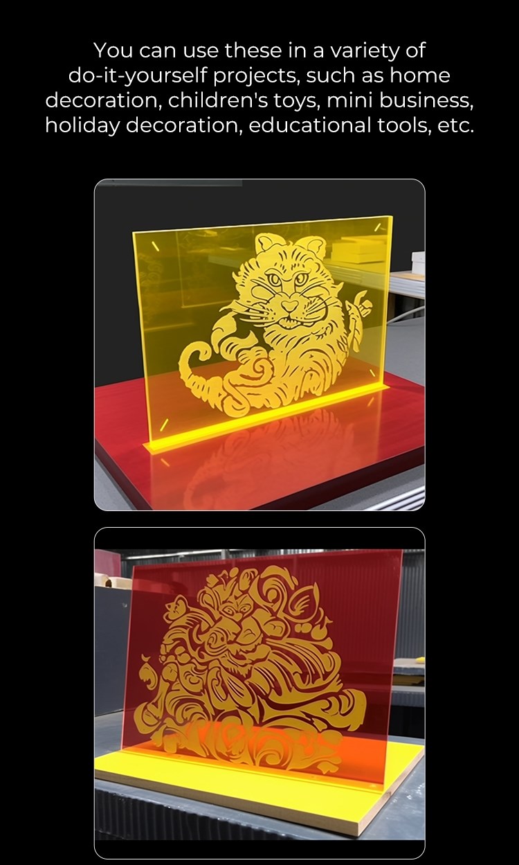 Creality 3mm Transparent Akryl 20x20cm - 10st