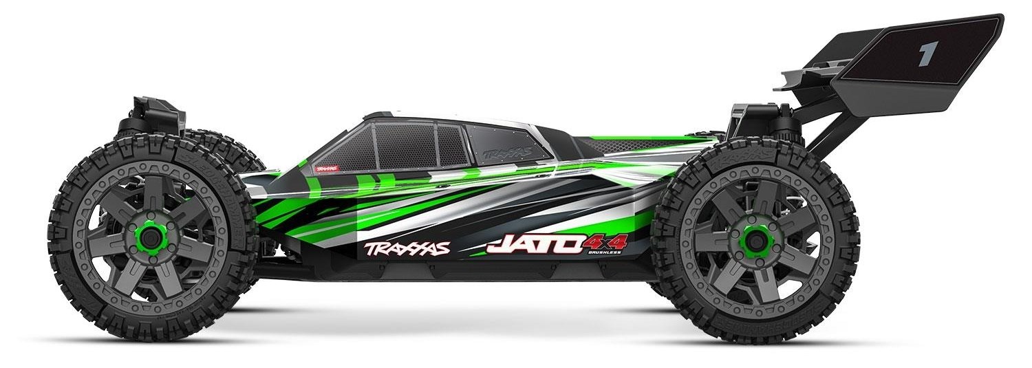Traxxas Jato 4x4 BL-2S RTR EHD RTR Grn