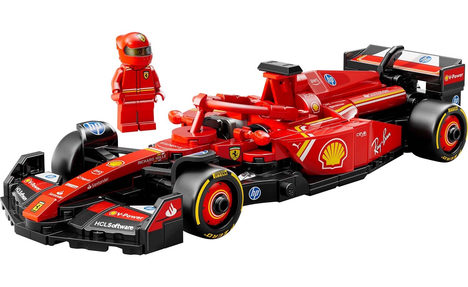 LEGO Ferrari SF-24 F1 racingbil