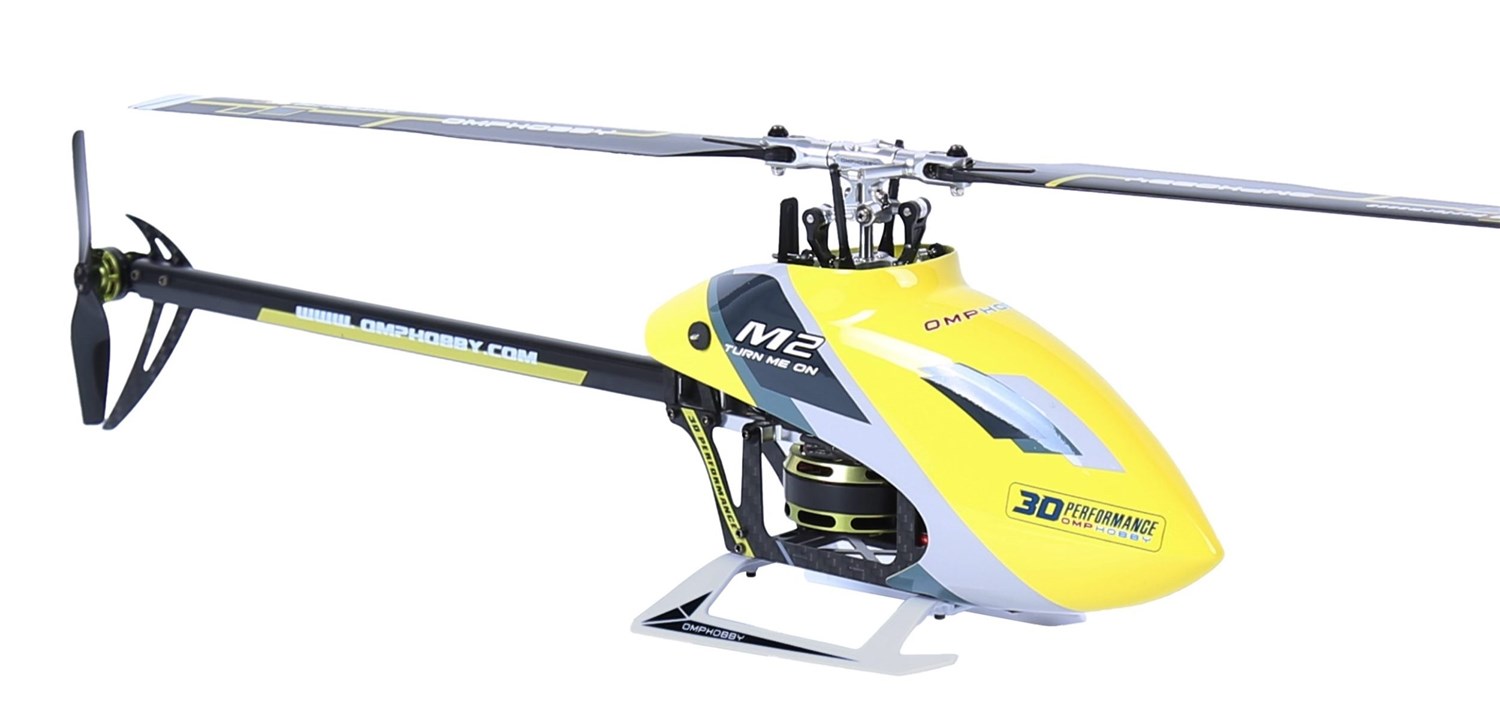 OMP Hobby M2 Evo MK2 OFS3 RTF Helikopter - Gul