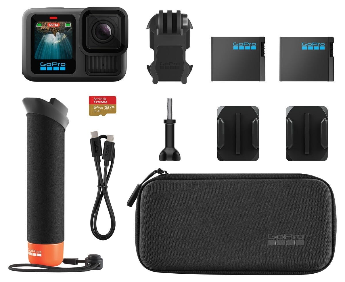 GoPro Hero13 svart tillbehrspaket