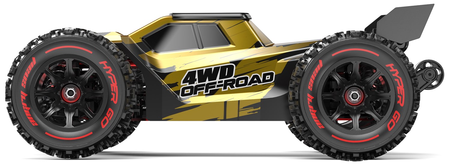 Hyper Go borstls 1/14 4WD Truggy