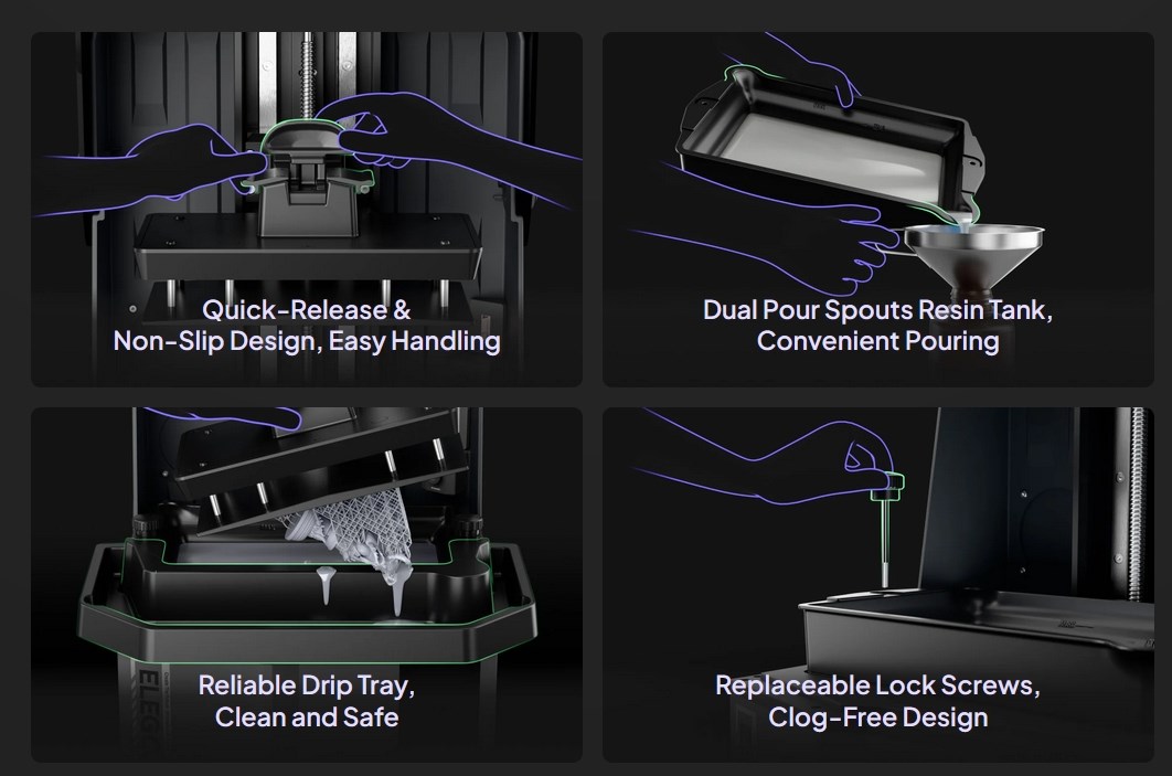 Elegoo Saturn 4 Ultra 16K - Resin 3D Printer