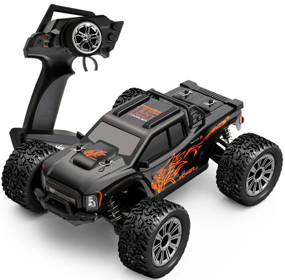 WLToys Monster 164018 1/16 4WD Black