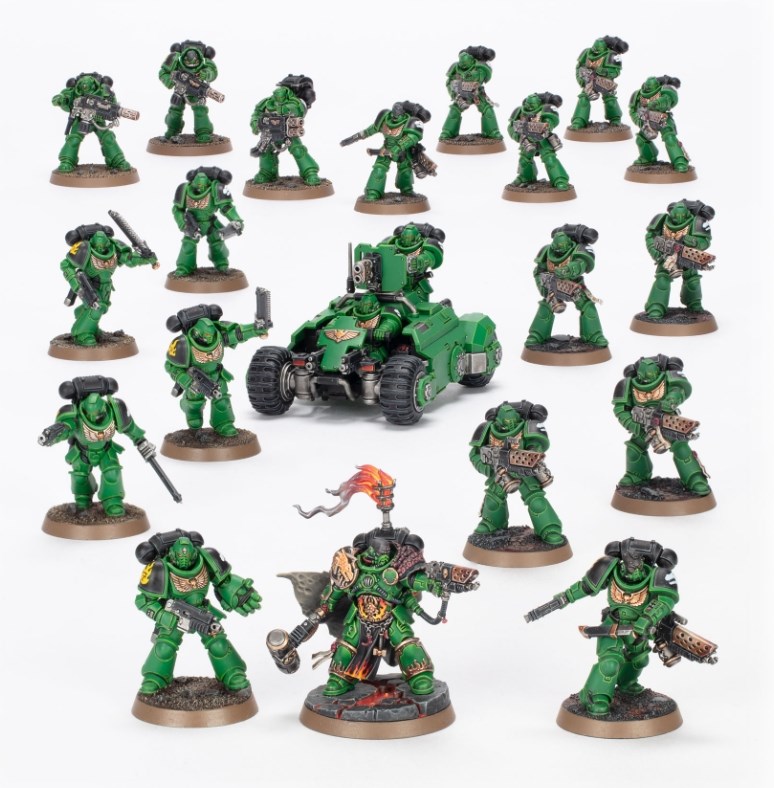 Warhammer 40K Stridspatrull Salamandrar