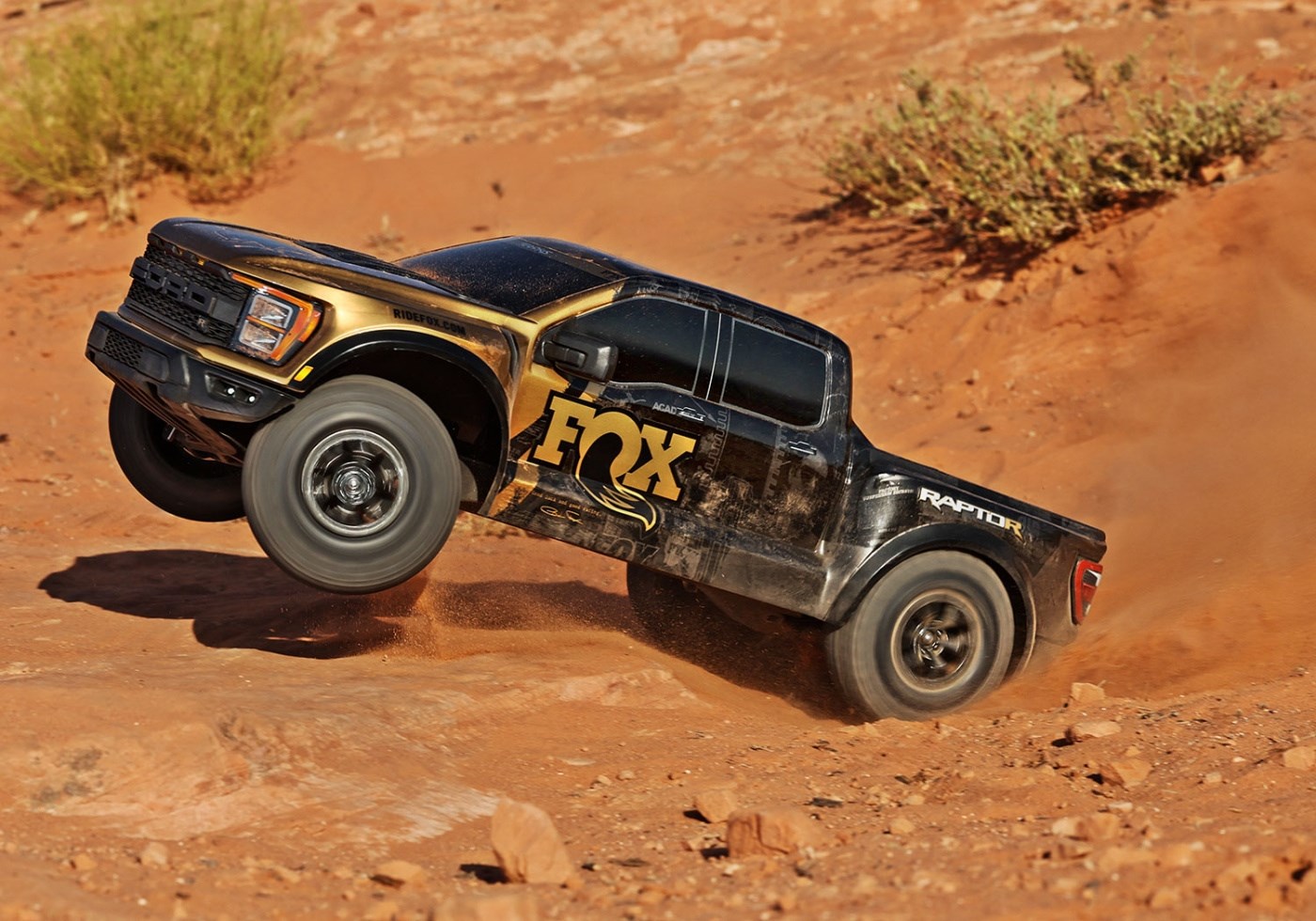 Traxxas F-150 Raptor-R Ultimate 4WD TQi RTR Gold