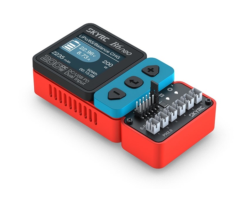 SkyRC 1s litiumbatteriladdningshub - BT2.0