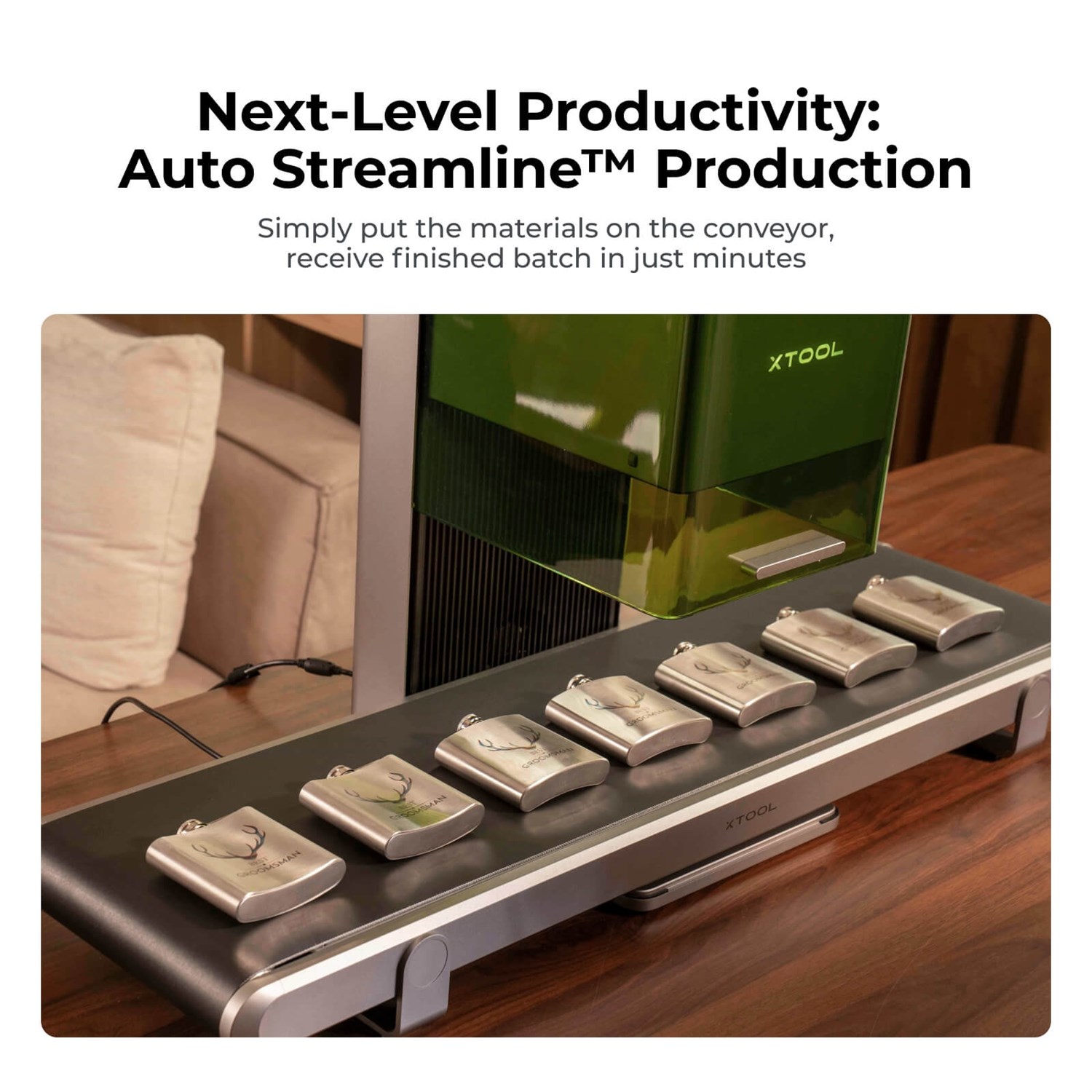 xTool Automatisk strmlinjeformad transportr - F2