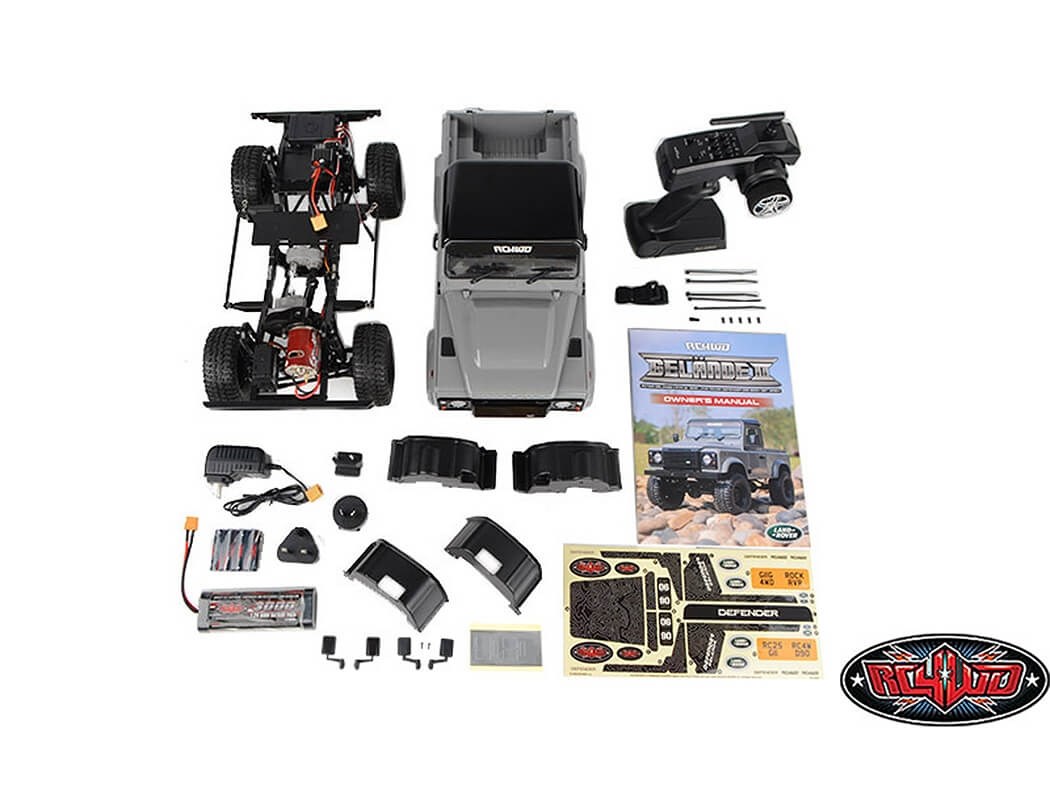 RC4WD Gelande 2 RTR w/Defender D90 Black