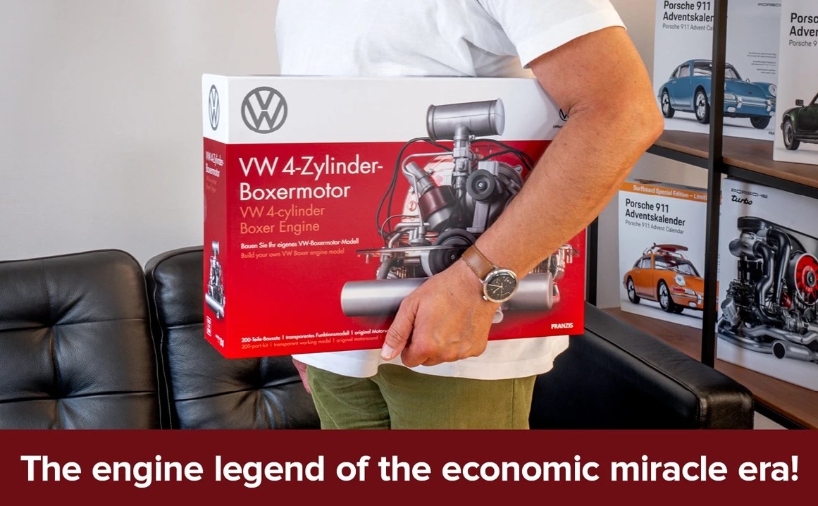 Franzis VW 4-cylindrig boxermotor