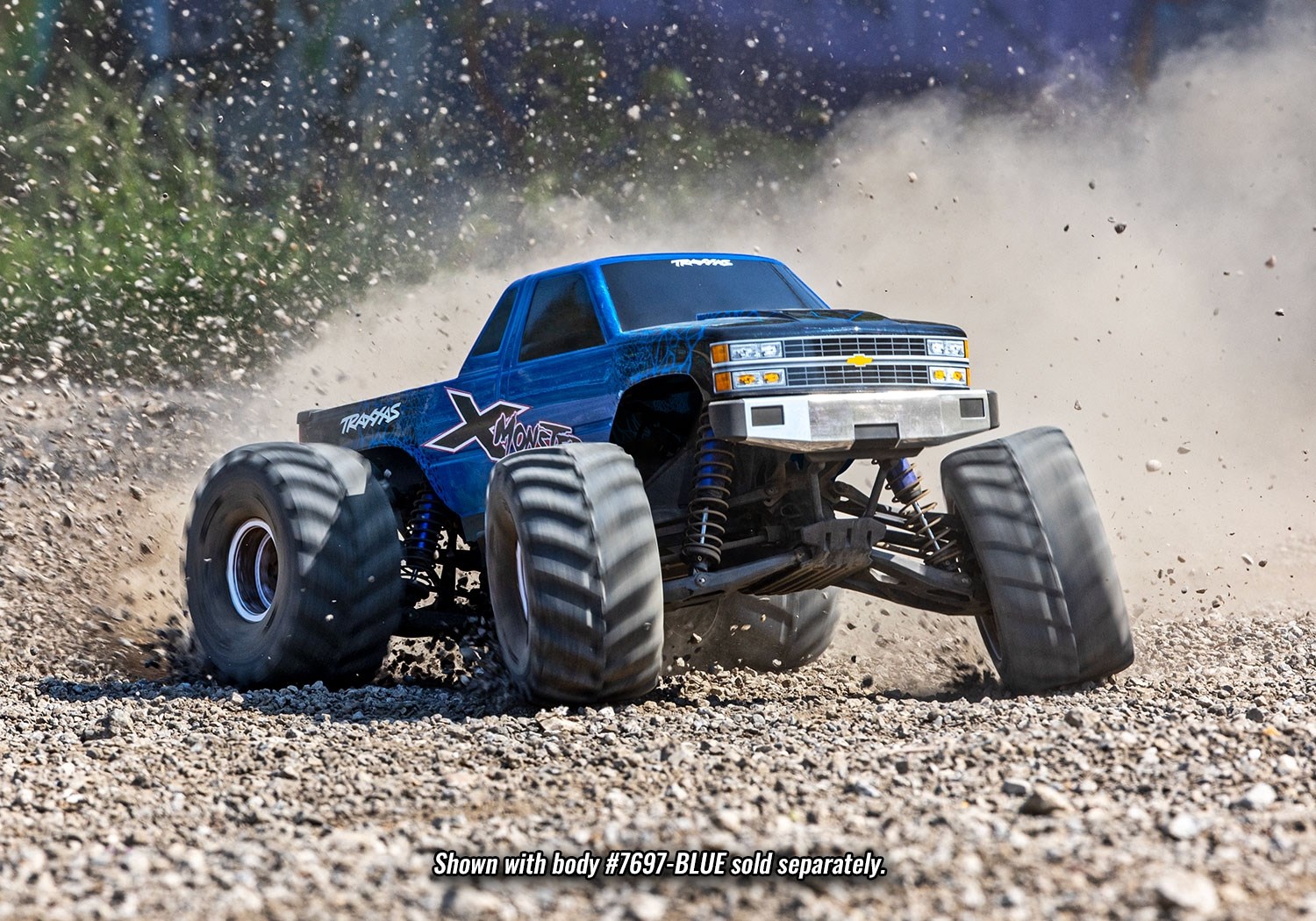 Traxxas X-Maxx MT 8S Borstls 4WD TSM utan kaross