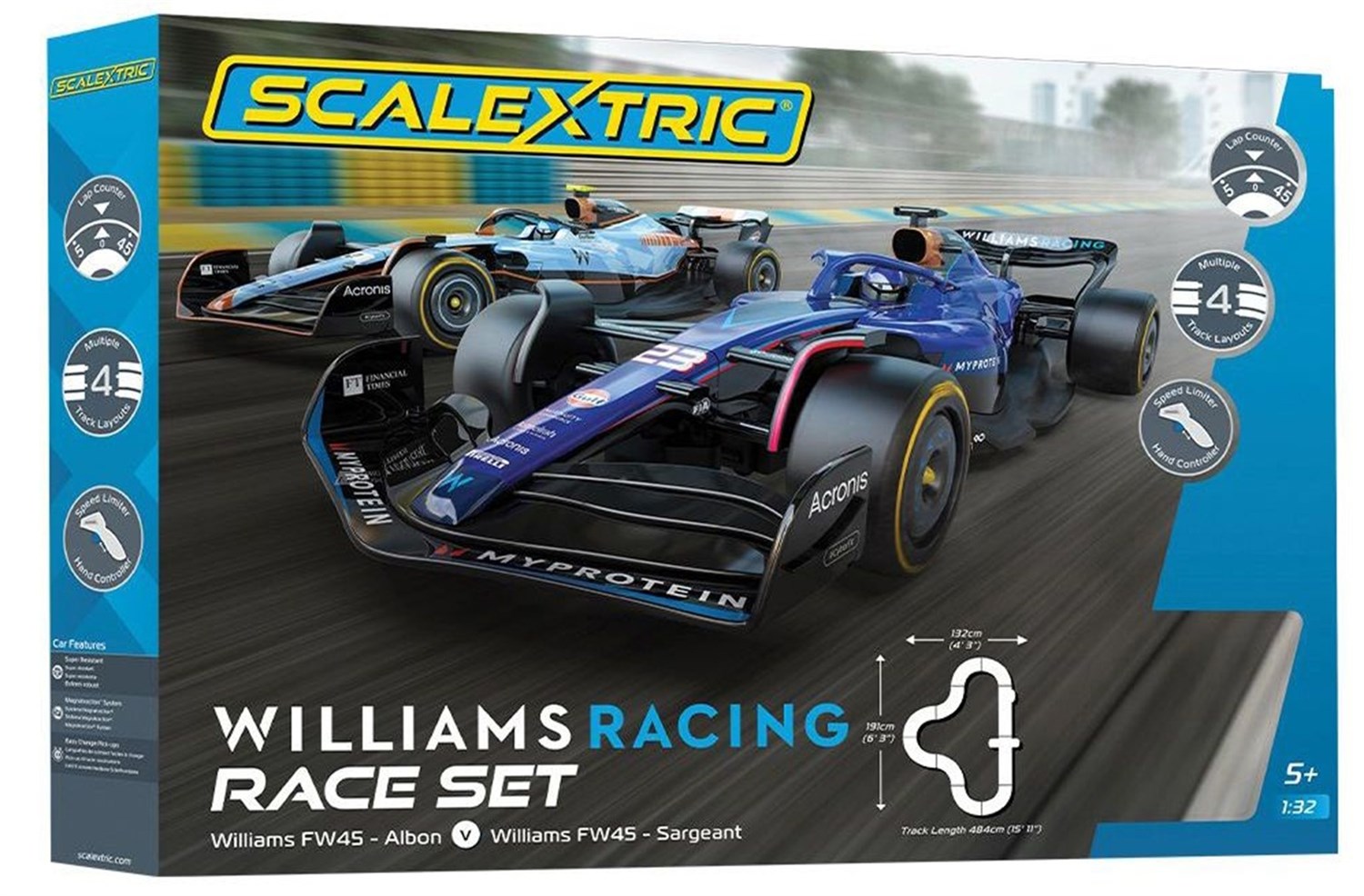 Scalextric Bilbana - Williams Racing Race Set