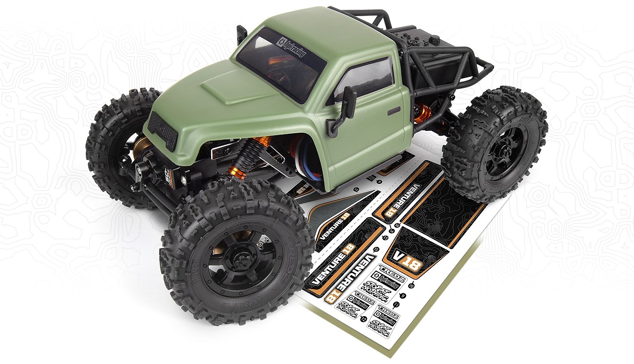 HPI Venture 18 CC Flux Comp Crawler - Grn
