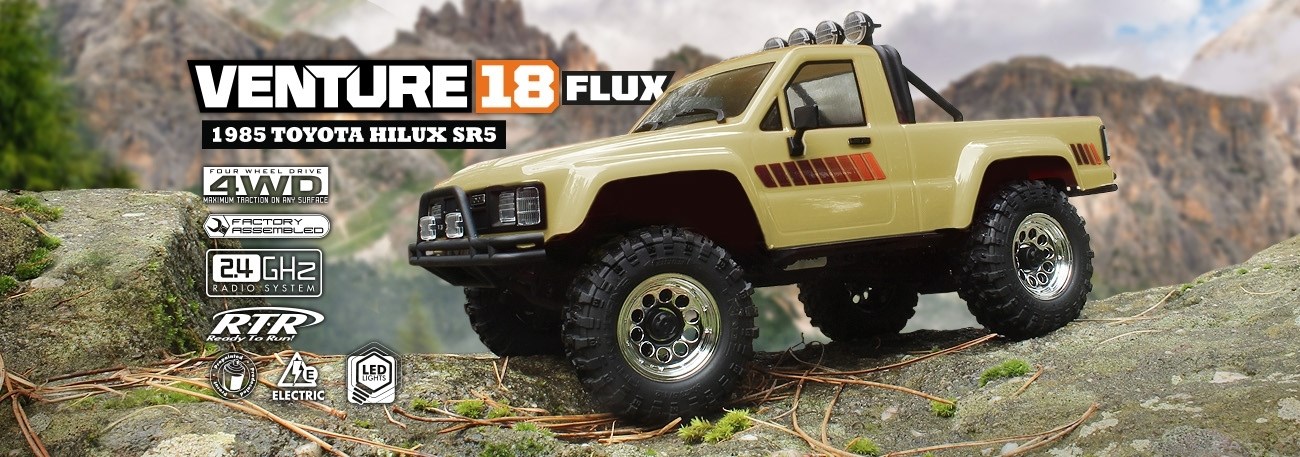HPI Venture 18 Flux Toyota Hilux SR5 - Bl