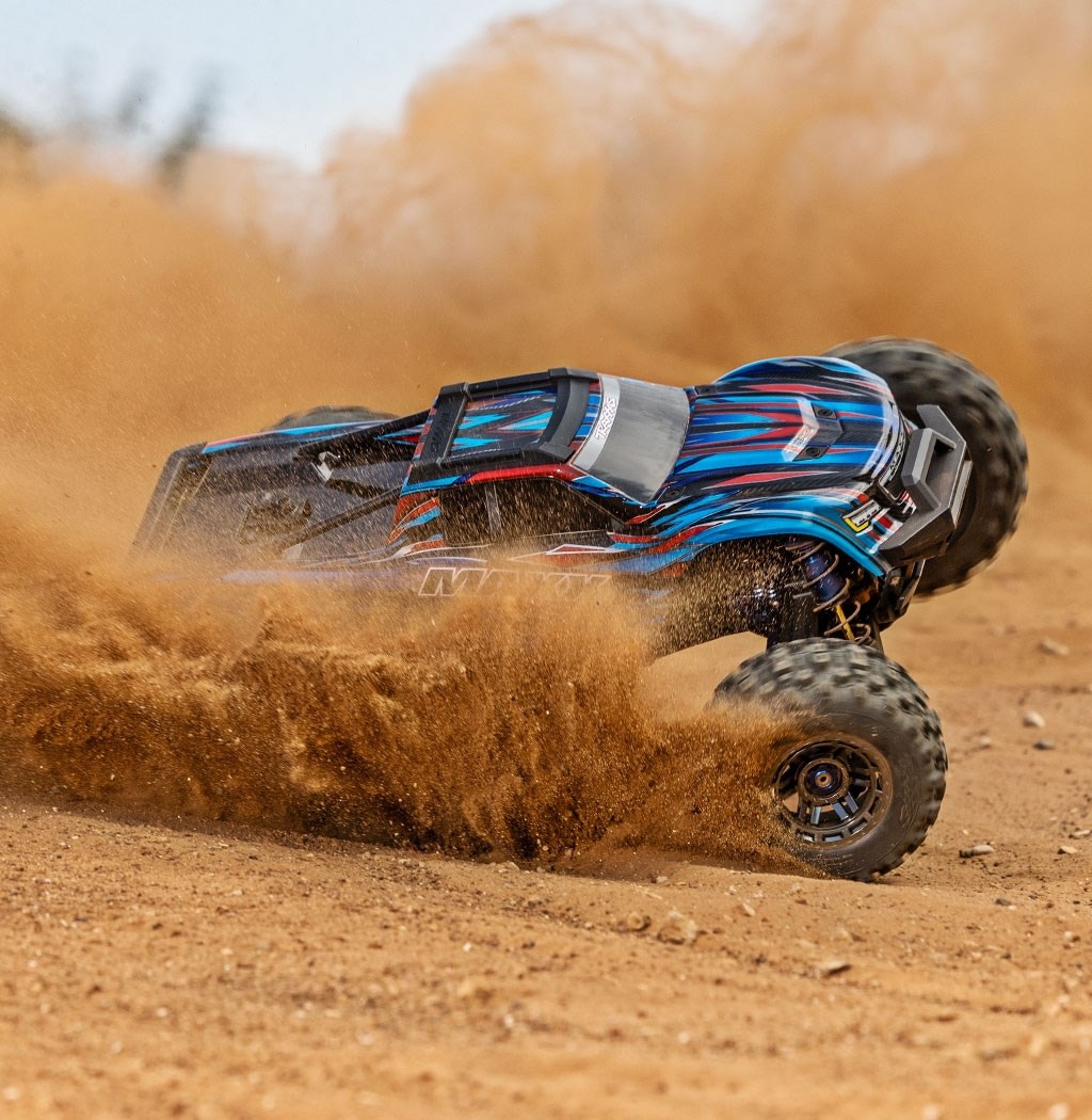 Traxxas Maxx ULT VXL-4S Brushless 4WD TSM Blue