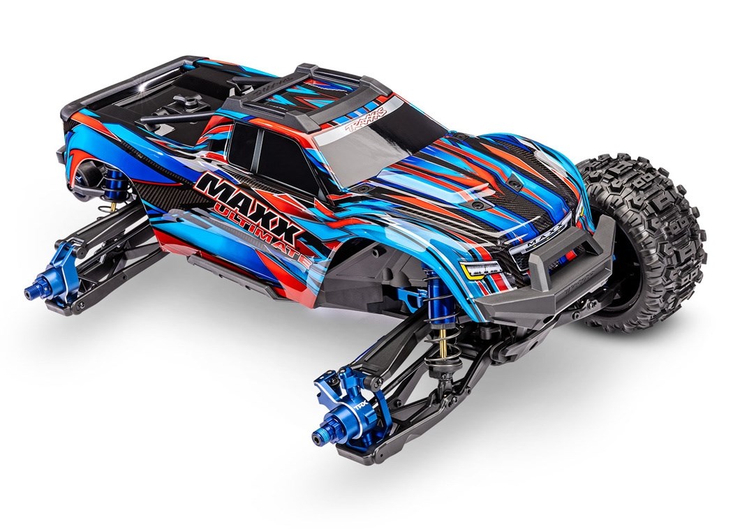 Traxxas Maxx ULT VXL-4S Brushless 4WD TSM Blue