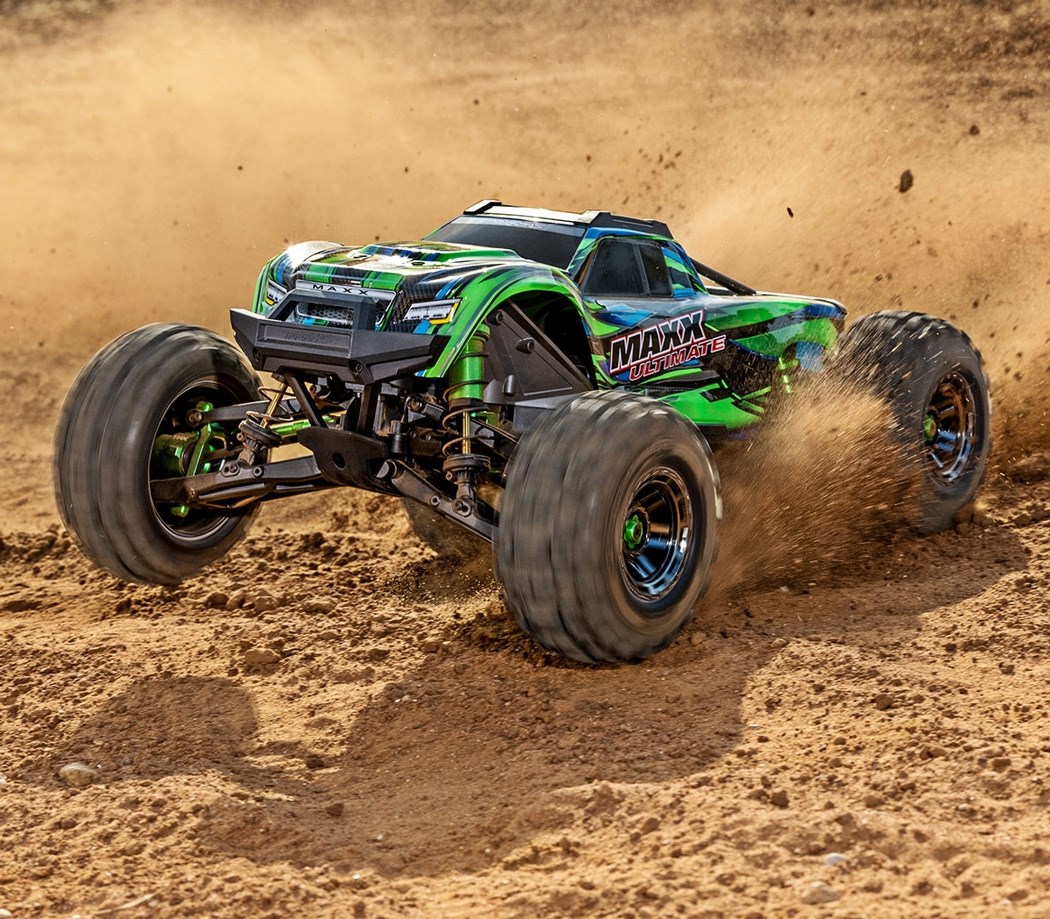 Traxxas Maxx ULT VXL-4S Borstls 4WD TSM Grn