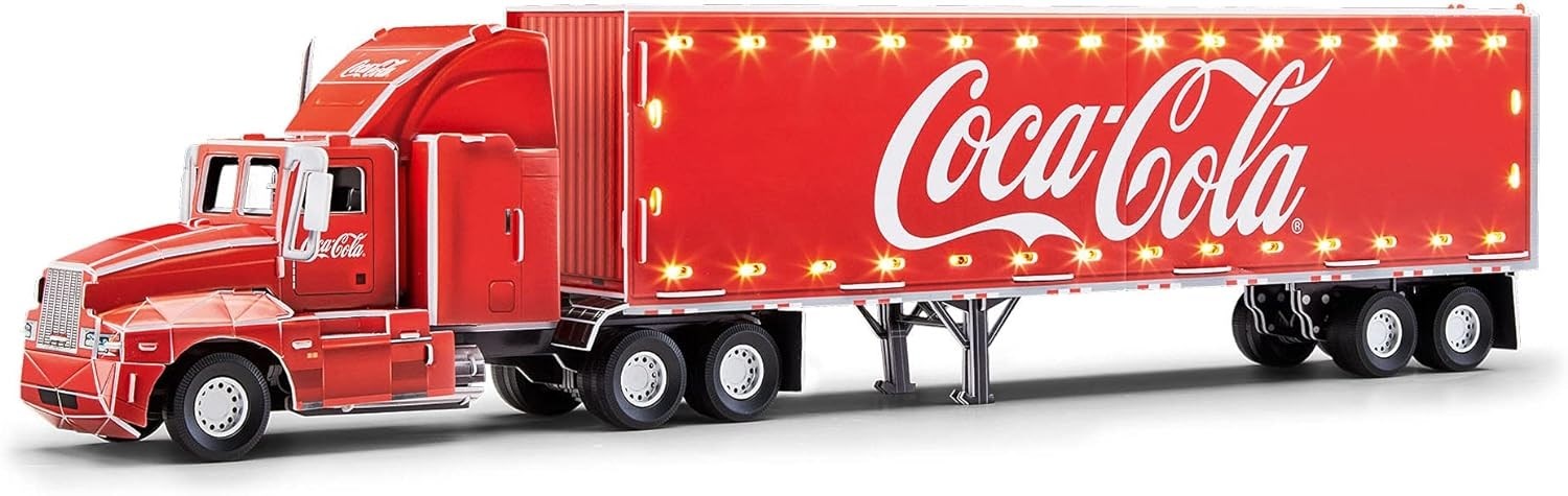 Revell 3D Puzzle - Coca Cola Truck Led Edition