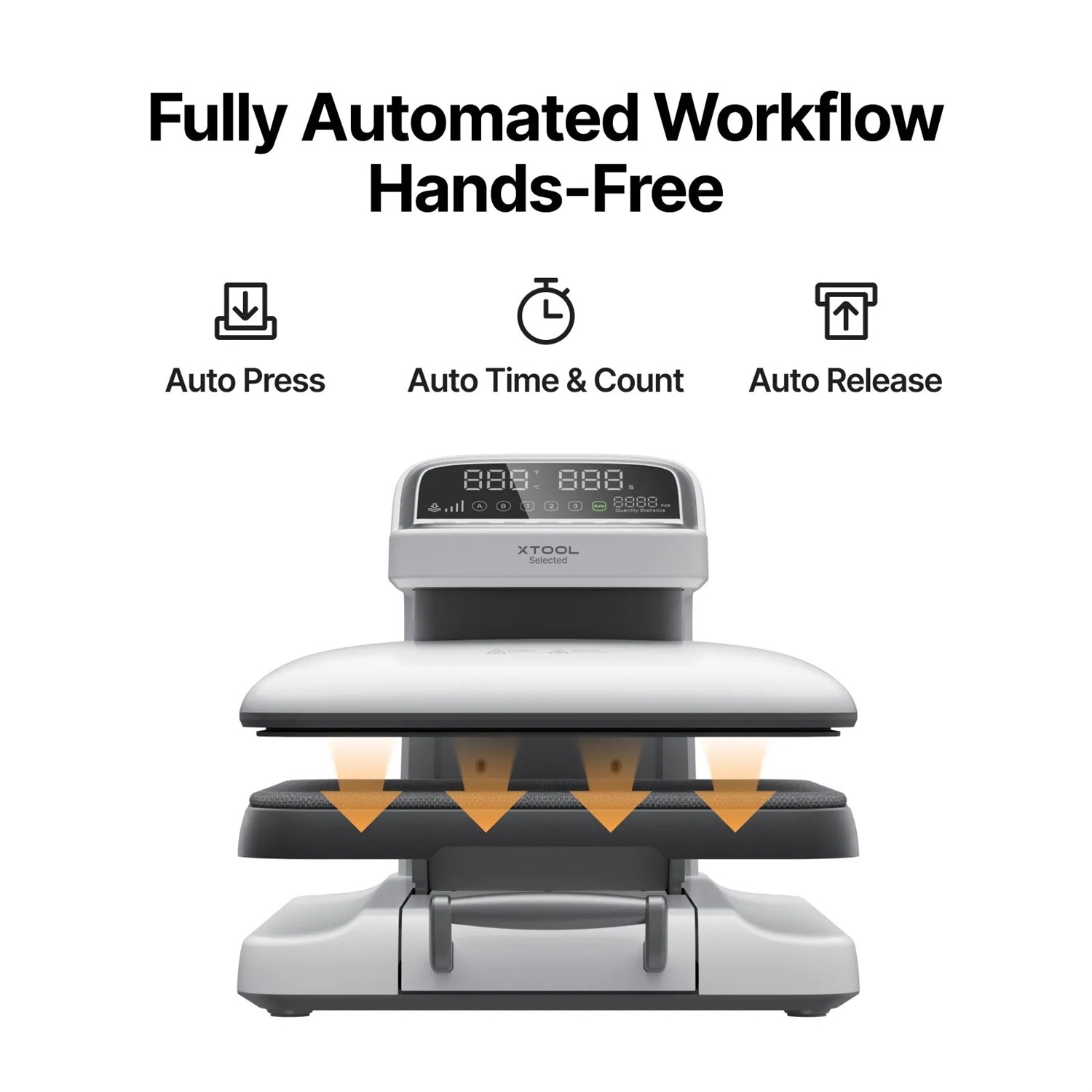 xTool Vald HP2 automatisk vrmepress