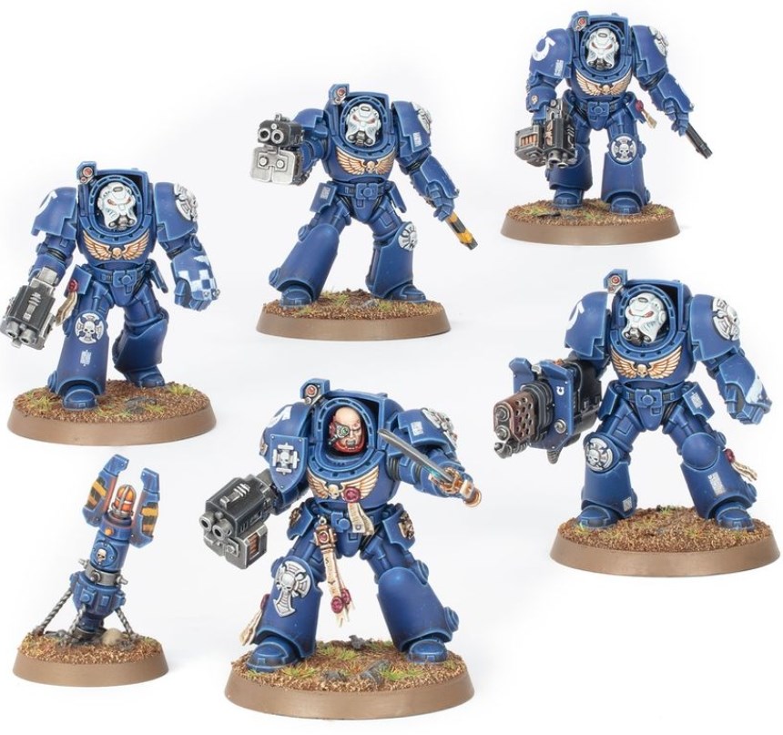 Warhammer 40K Space Marines Terminator Squad