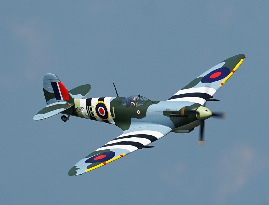 XFLY Spitfire Supermarine MK.IX 1200mm PNP Gr�n