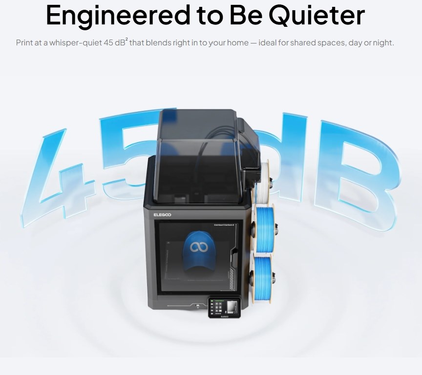 Elegoo Centauri Carbon 2 Combo - 3D-skrivare