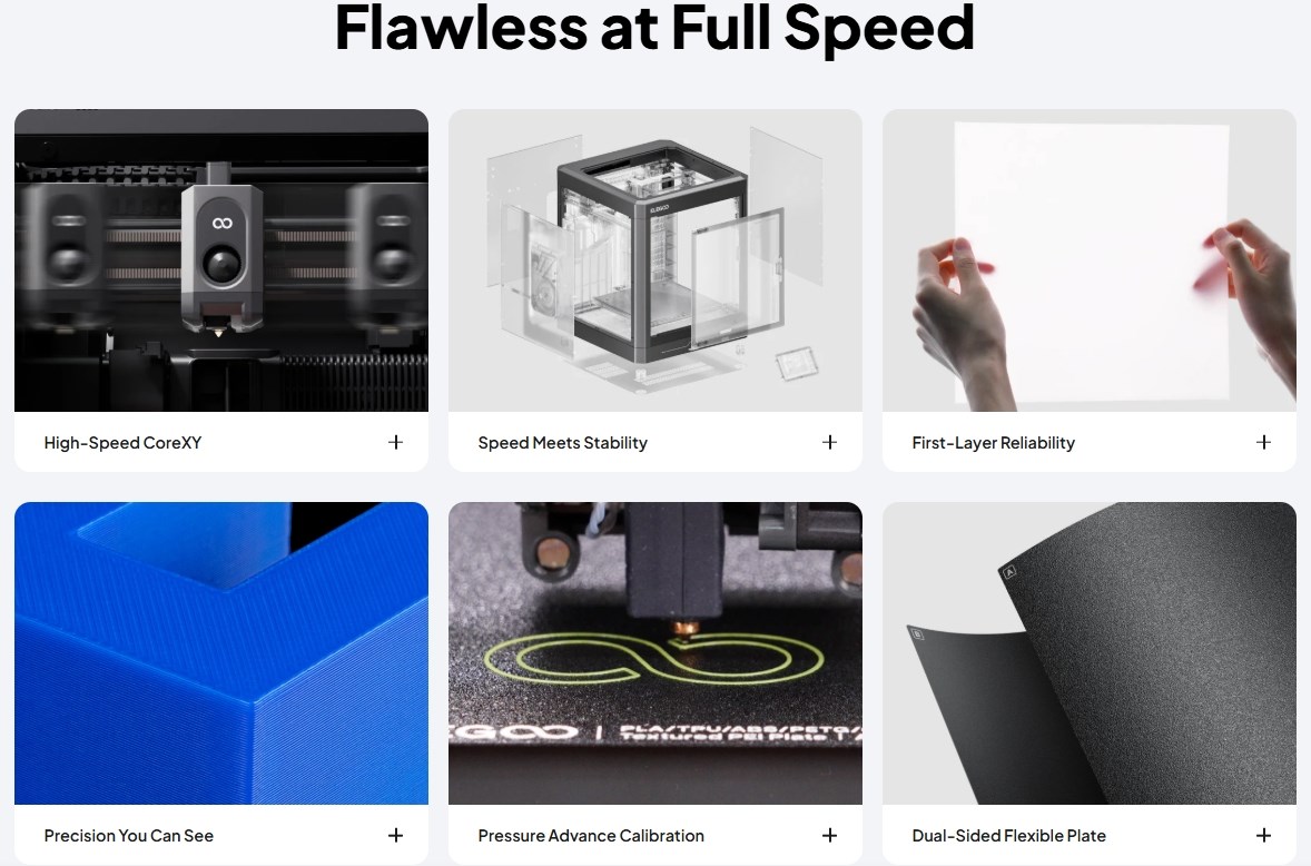 Elegoo Centauri Carbon 2 Combo - 3D-skrivare