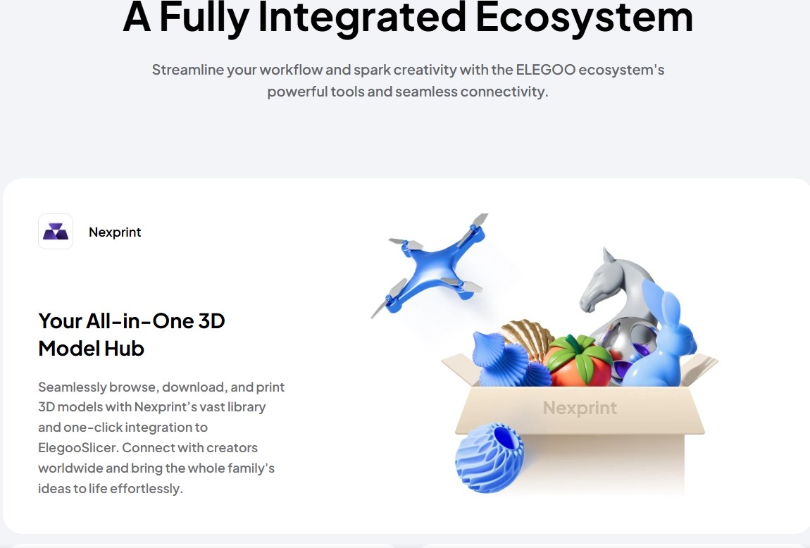 Elegoo Centauri Carbon 2 Combo - 3D-skrivare