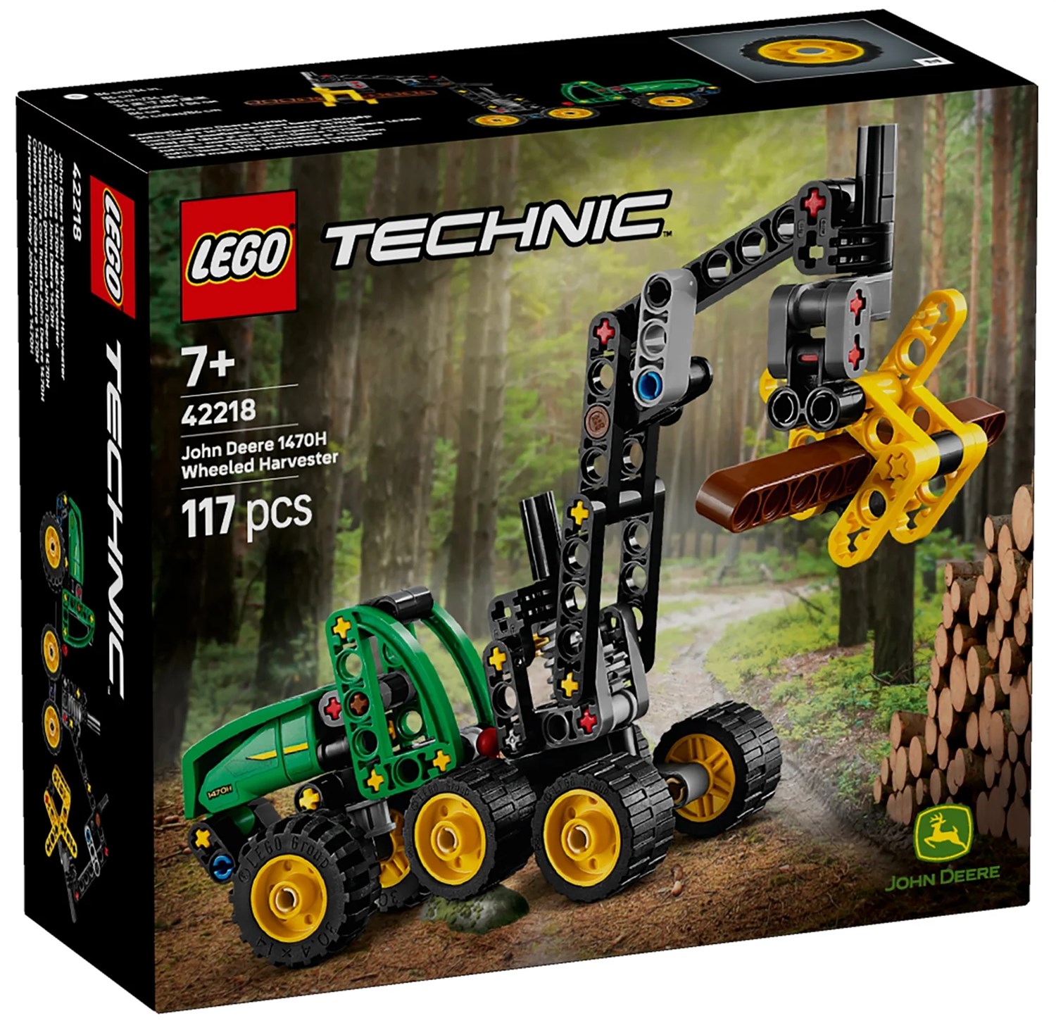 LEGO John Deere 1470H hjuldriven sk�rdare