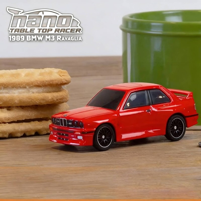 HPI Nano-TTR BMW M3 E30 Ravaglia 1989 RTR Red