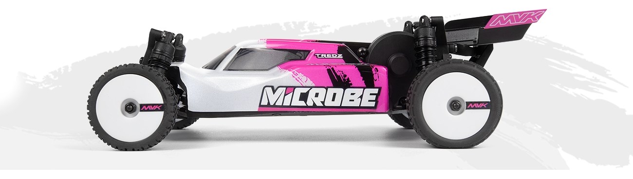 Maverick Microbe 1/24 Race Buggy 2WD RTR - Rosa
