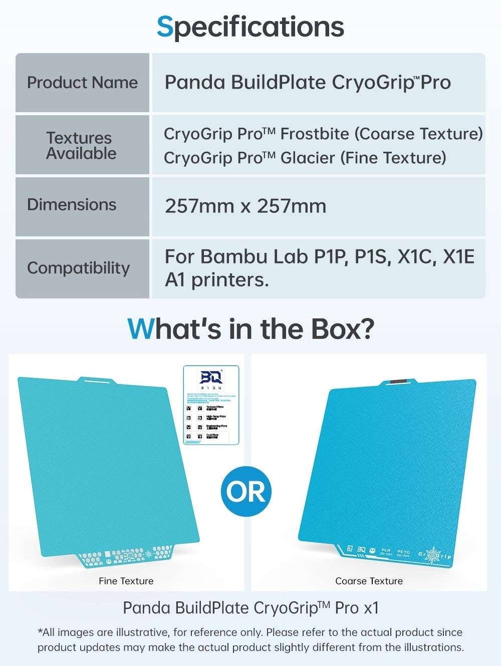 Panda CryoGrip Pro Frostbar Orange - A1/P1/X1/A1