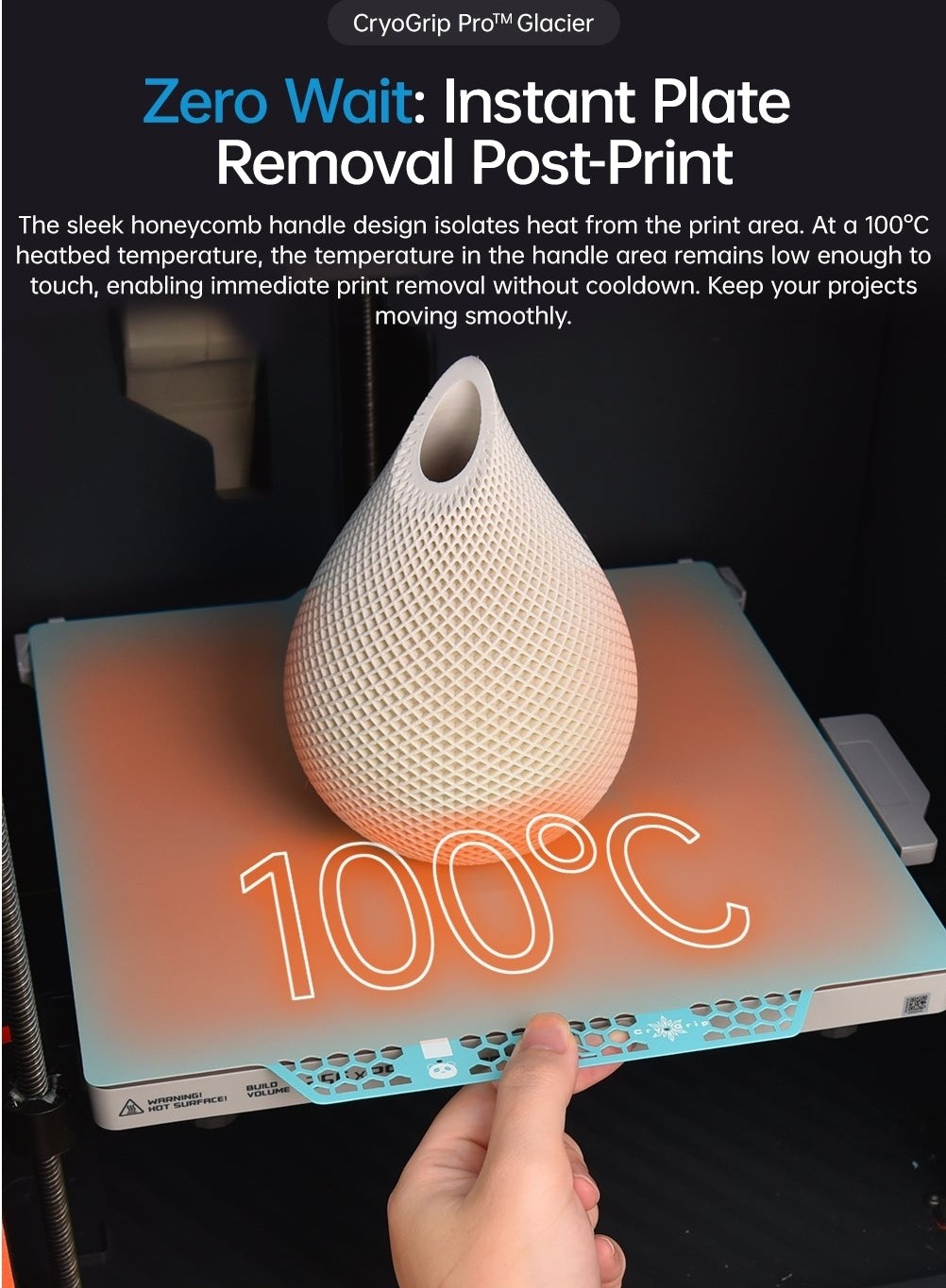 Panda CryoGrip Pro Frostbar Orange - A1/P1/X1/A1