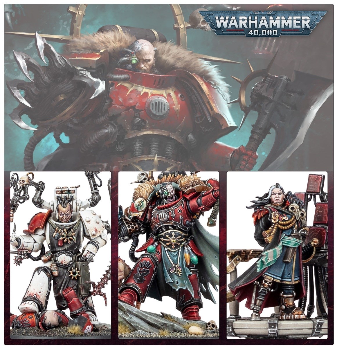 Warhammer 40K Chaos Huron Blackheart 