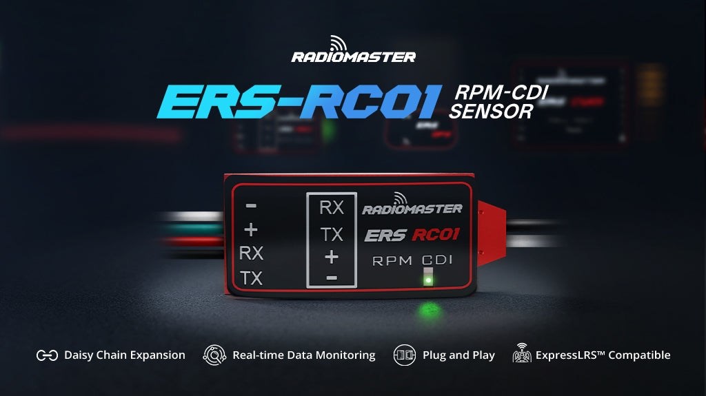 Radiomaster ERS RC01 - CDI Gas Engine Tachometer