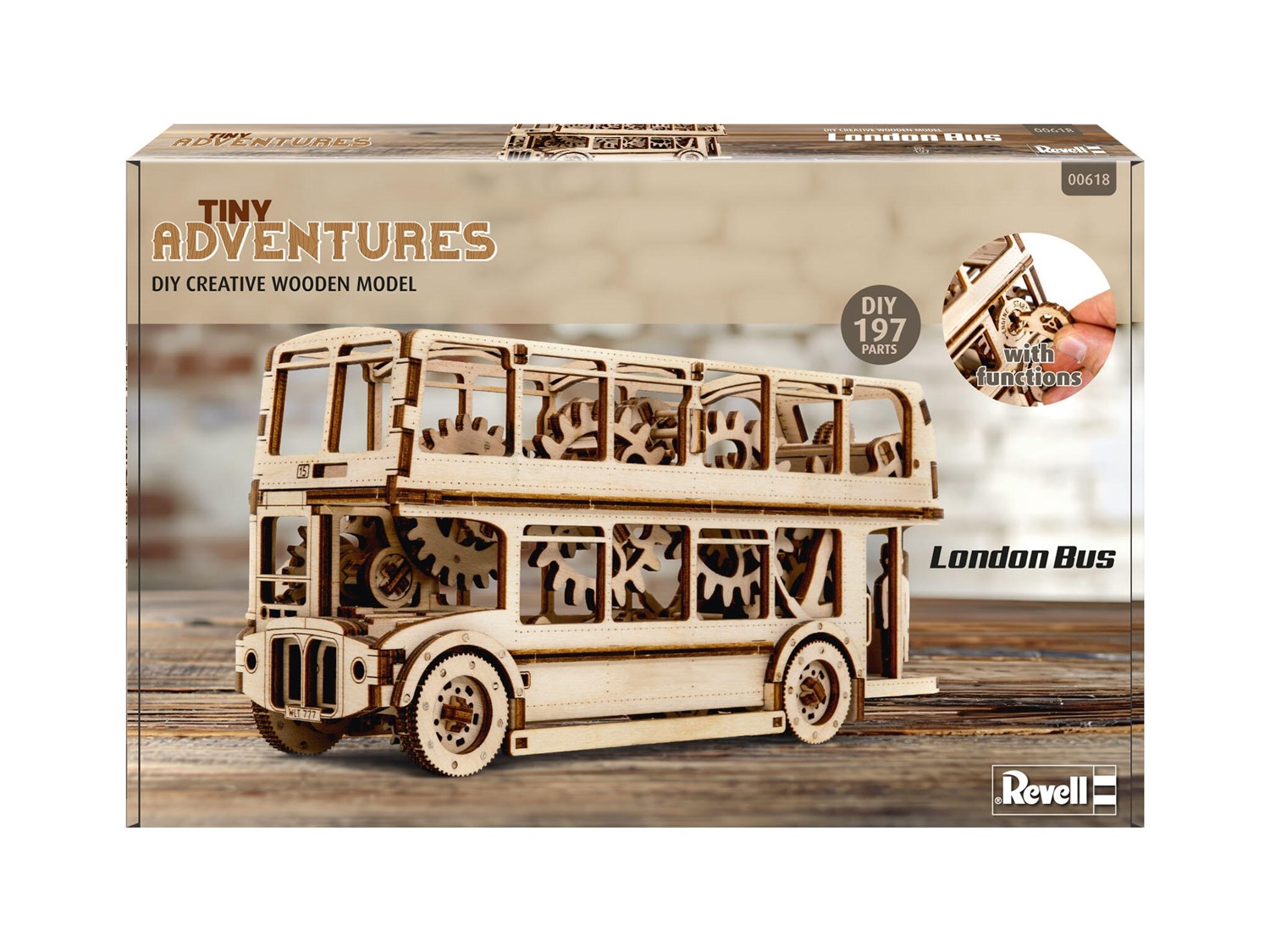 Revell Sm� �ventyr 1:40 - Londonbuss