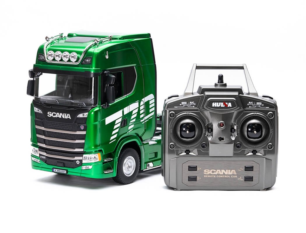 HuiNa Scania 770S Lastbil 2.4Ghz 1:18 - Gr�n