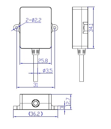 Holybro DroneCAN RM3100 Prof Grade Compass IP66