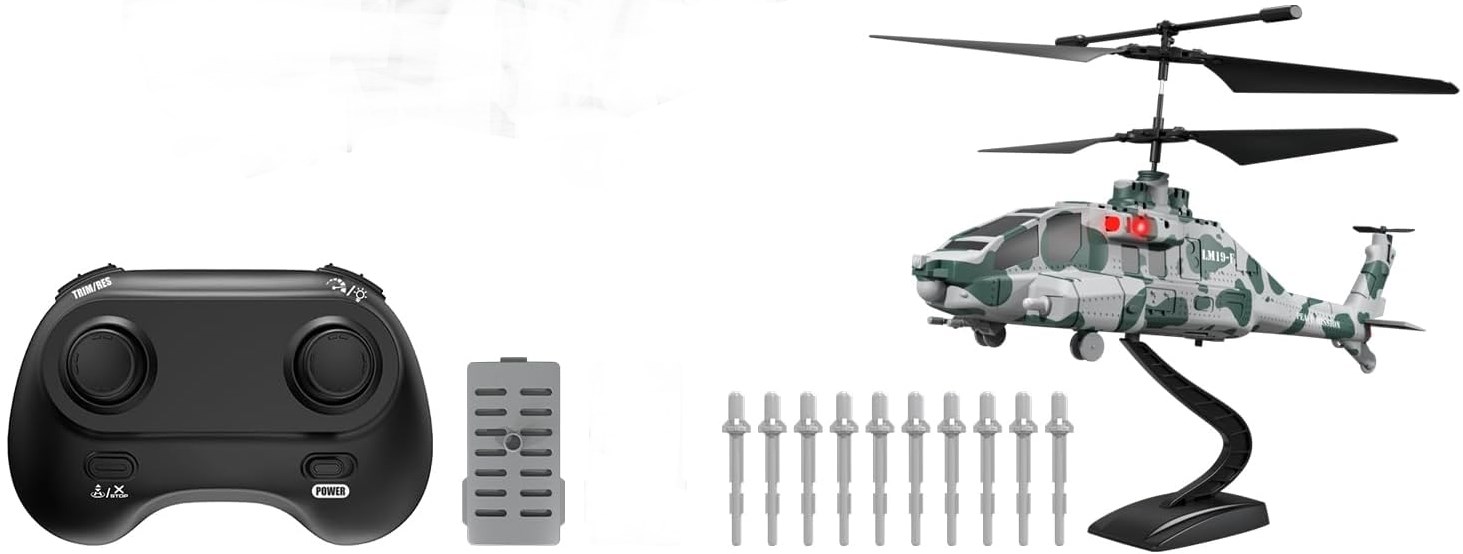 LMRC Apache Helikopter - Komplett