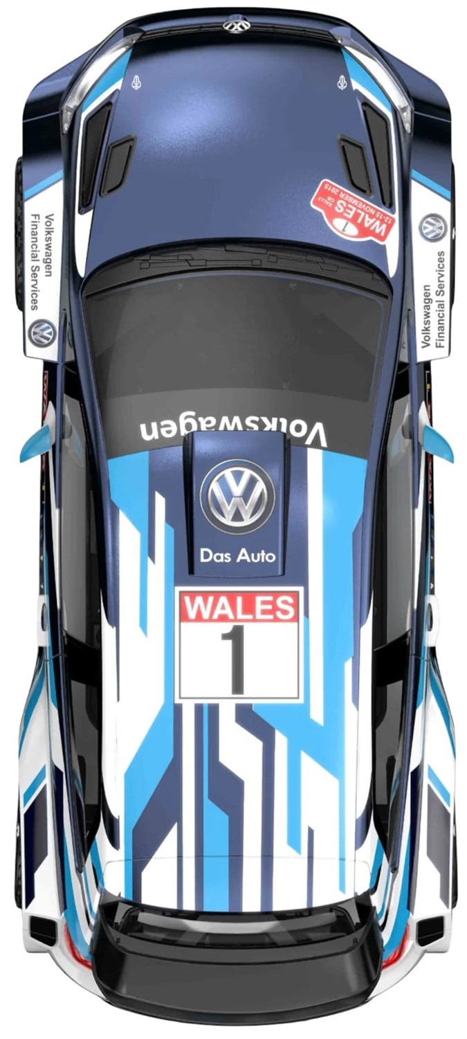 MJX Hyper Go Borstl�s 1/10 4WD VW Polo Rally