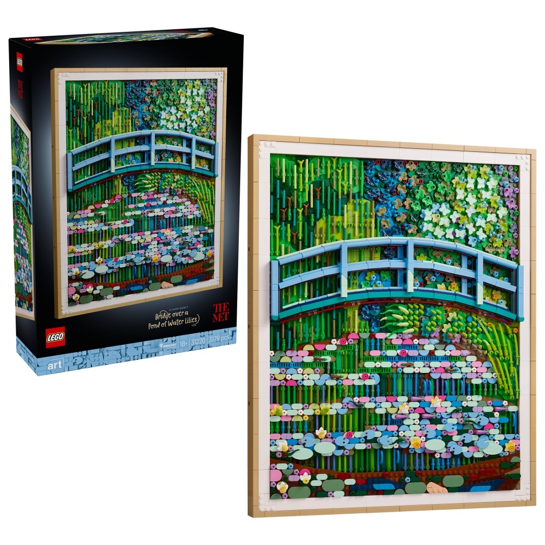 LEGO Claude Monet Den japanske broen over vann