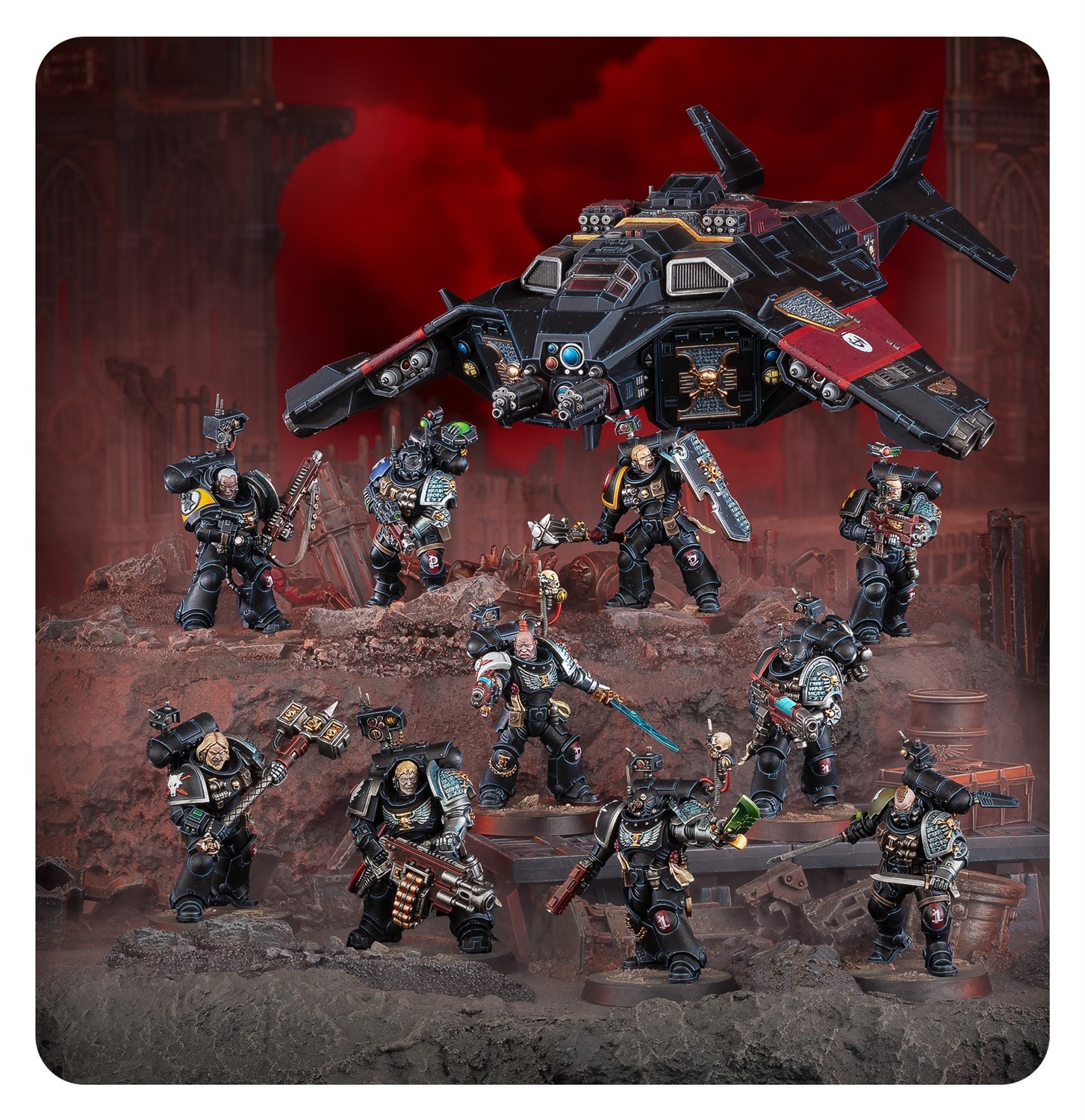 Warhammer 40K Armageddon Battalion Death Watch