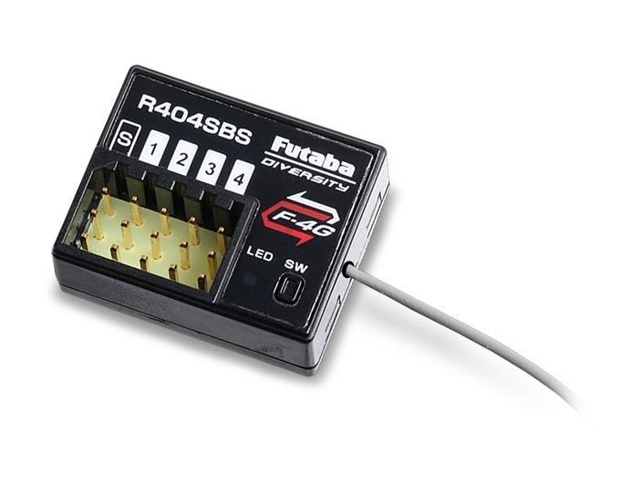 Futaba T10PXR T-FHSS m/R404SBS 10ch