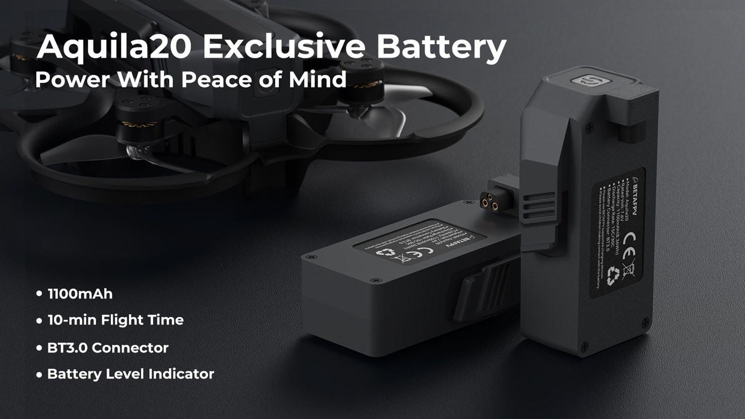 BETAFPV Aquila20 Exklusivt Batteri 2-pack